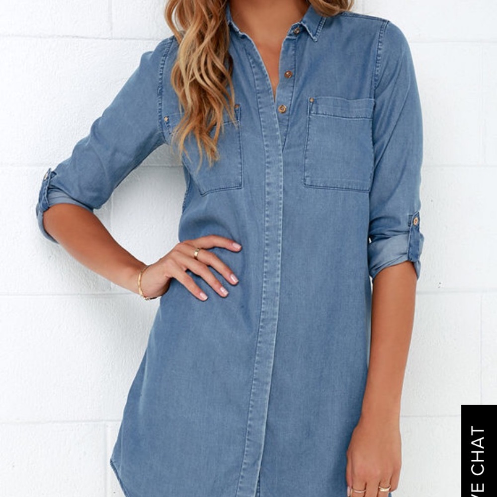 Lulu’s Chambray Dress